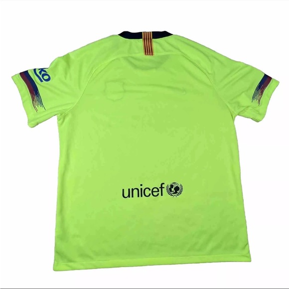 Nike FC Barcelona Soccer Football Jersey Men’s sz XL Authentic 2018/19 - Picture 2 of 9